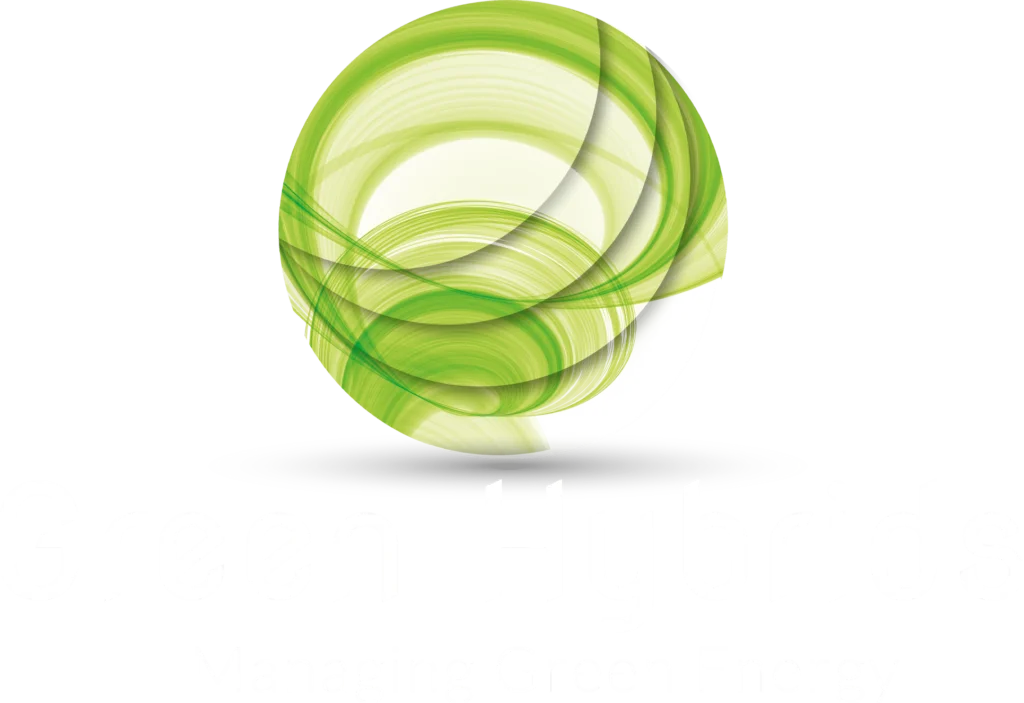 Greenhybrids logo wit