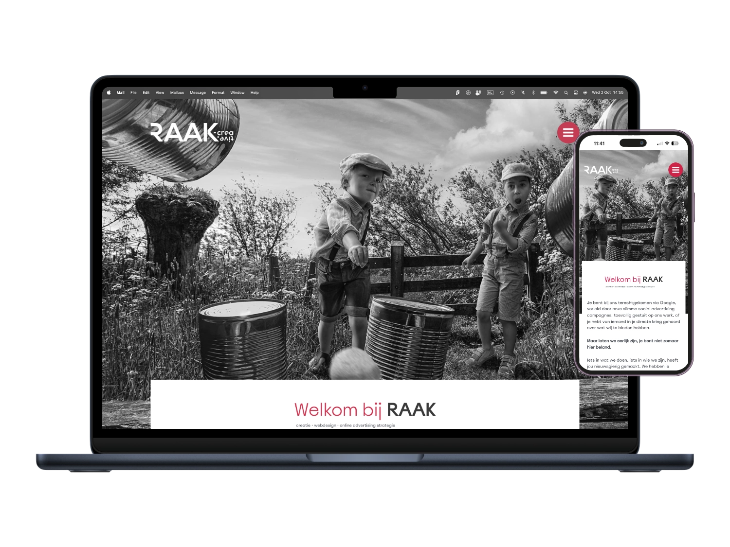 Raakcreative portfolio